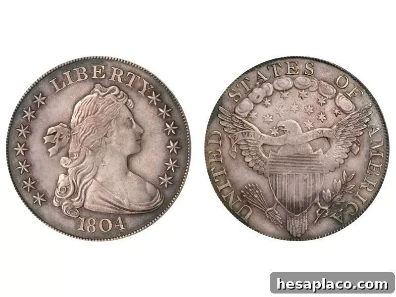 1804 Draped Bust Dollar