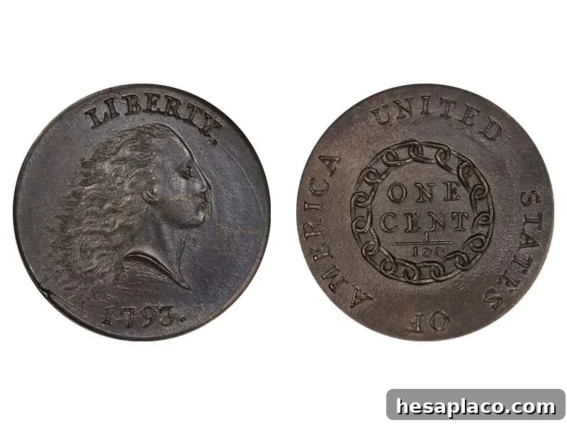 1793 Chain Cent