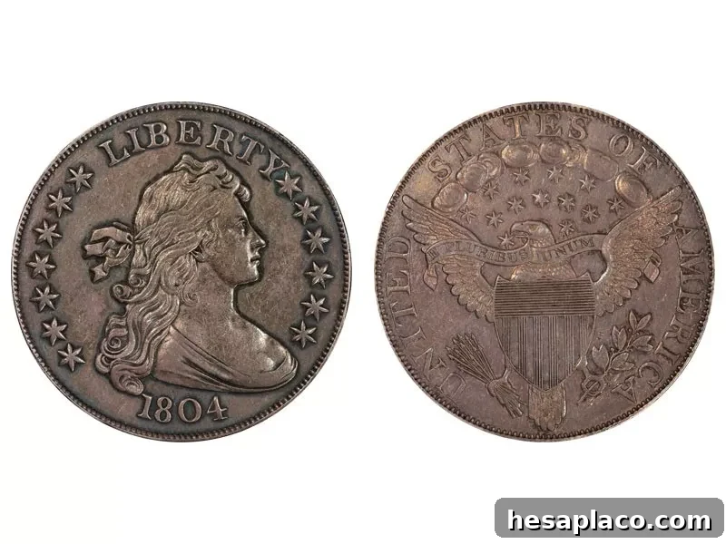 1804 Draped Bust Dollar