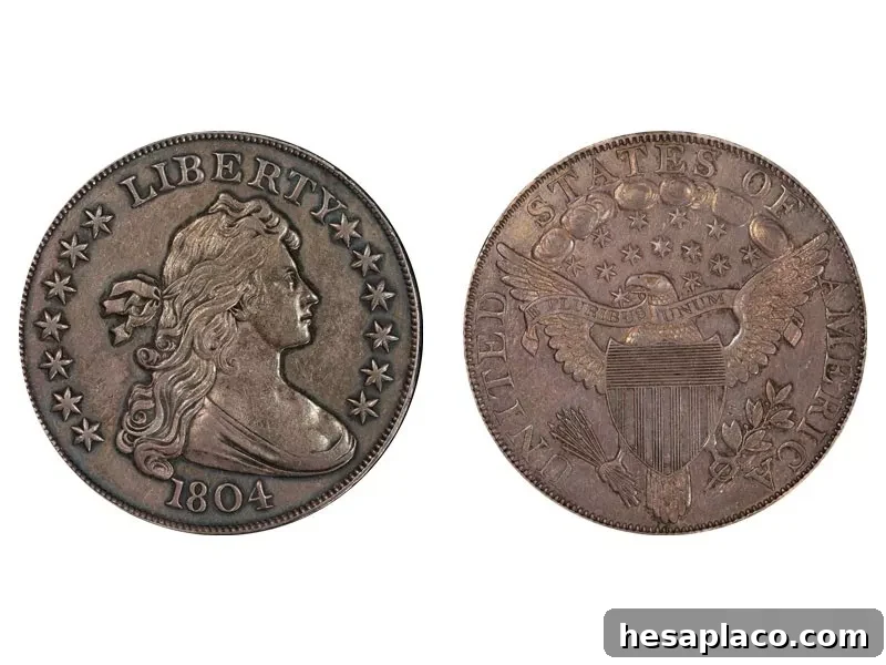 1804 Draped Bust Dollar