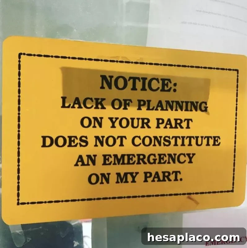 Relative emergency