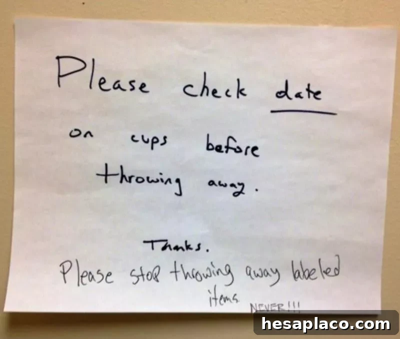 Note to staff