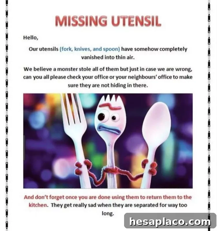 Utensil monster