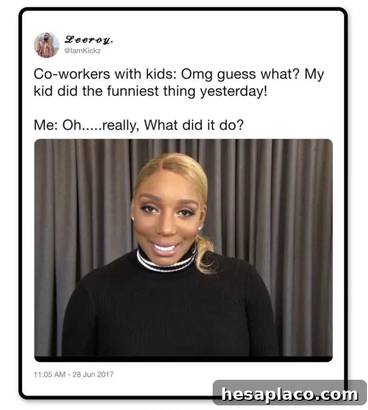 over-sharing about kids