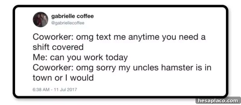 phony coworker