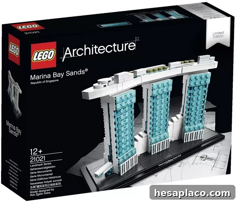 Marina Bay Sands Lego Architecture
