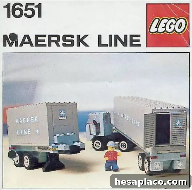 Maersk Container Truck