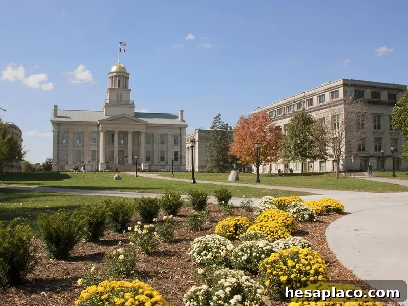 Old Capitol at the University of Iowa
