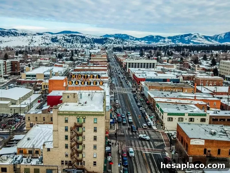 Downtown Bozeman, Montana