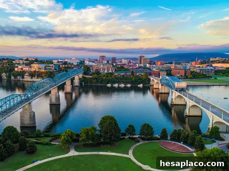 Chattanooga Tennessee skyline