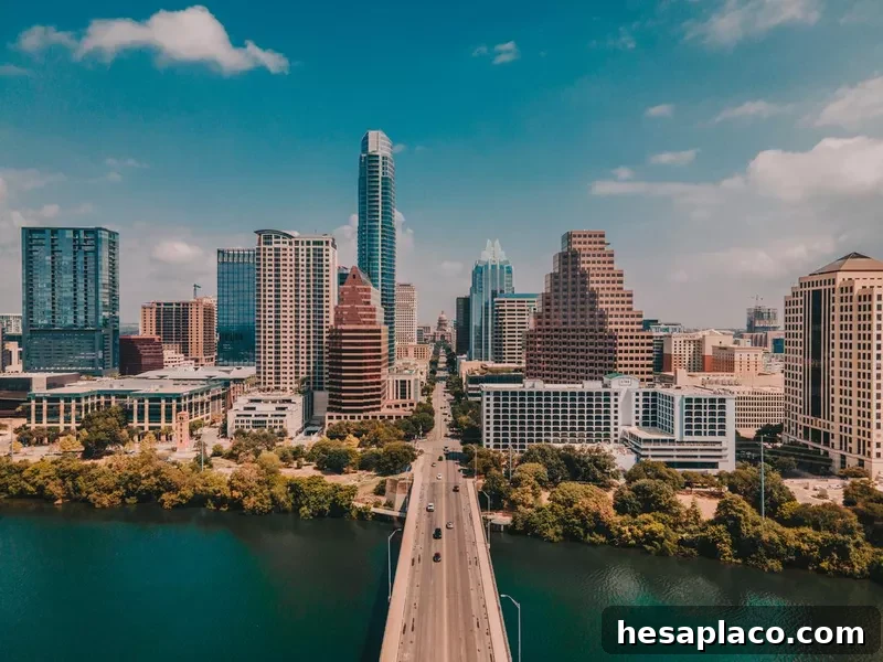 Austin Congress Street Bridge and Texas Capitol Building