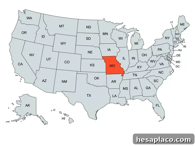 Missouri Map