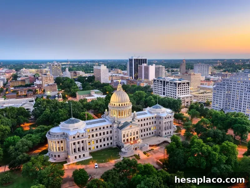 Jackson, Mississippi, skyline