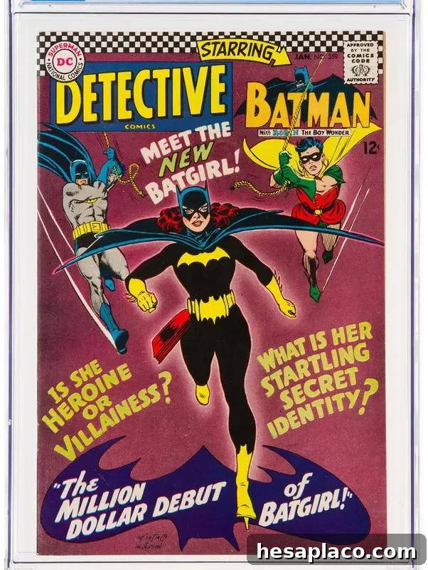 Batgirl debut comic