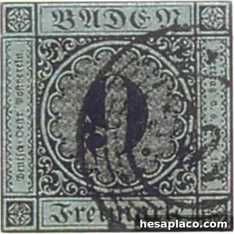 Baden 9 Kreuzer Error