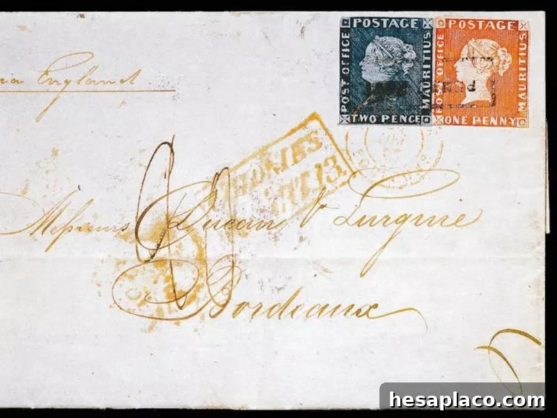 The Mauritius Post Office Stamps