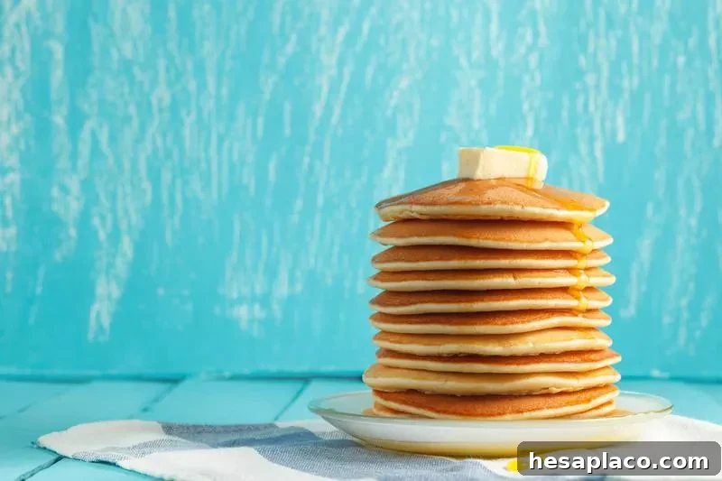 Stack of pancakes