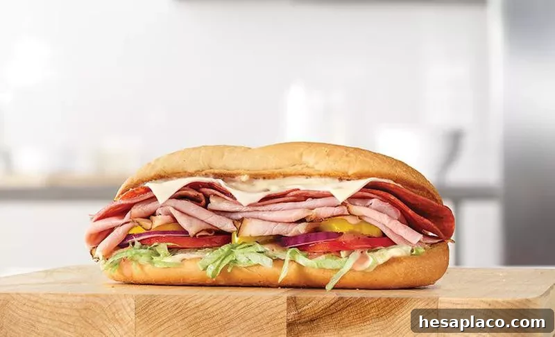 A sub sandwich