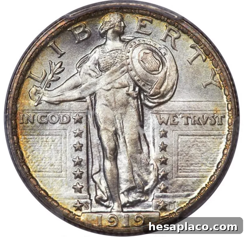 1919-S Full Head Standing Liberty Quarter is Worth Money