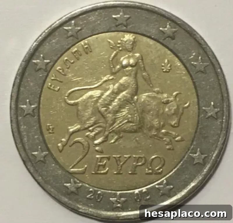 2002 Greek 2 Euro