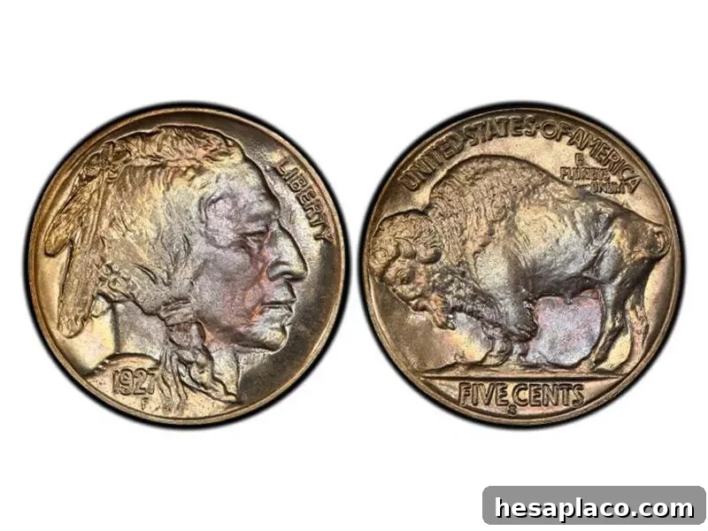 1927-S Buffalo Nickel