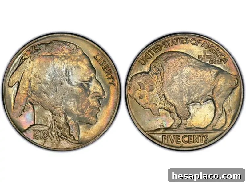 1918-S Buffalo Nickel