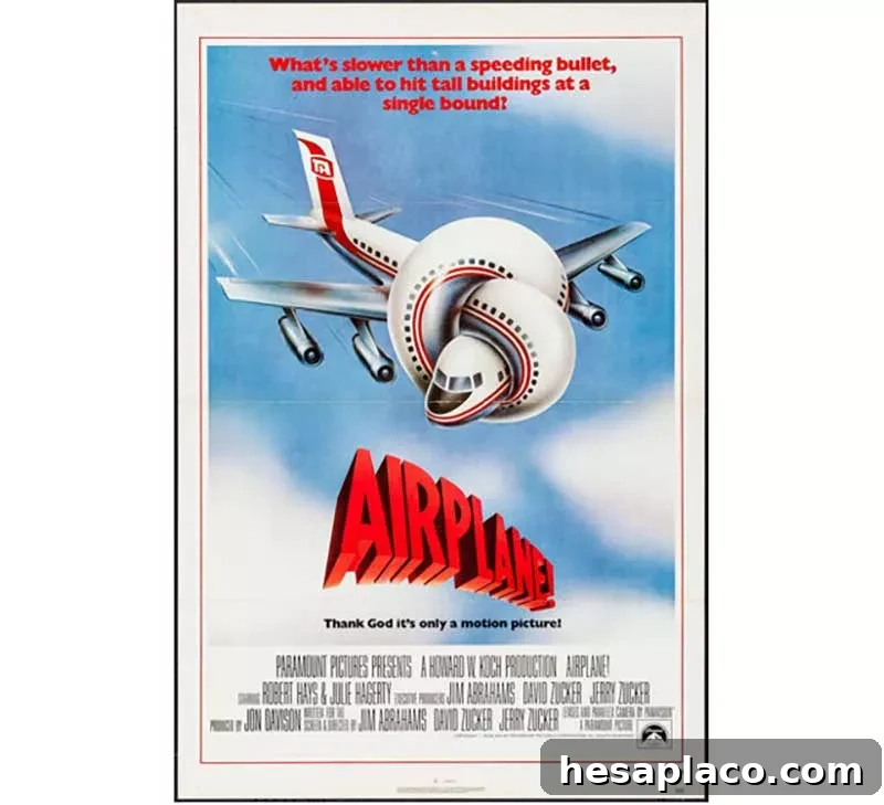 Airplane movie poster