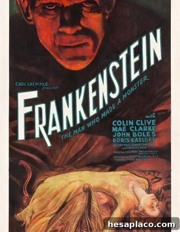 1931 Frankenstein movie poster