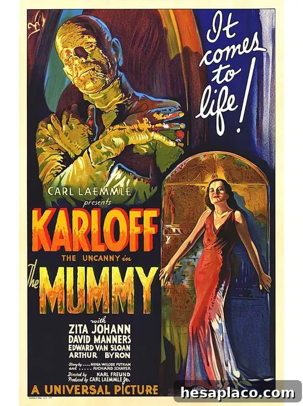The Mummy movie poster
