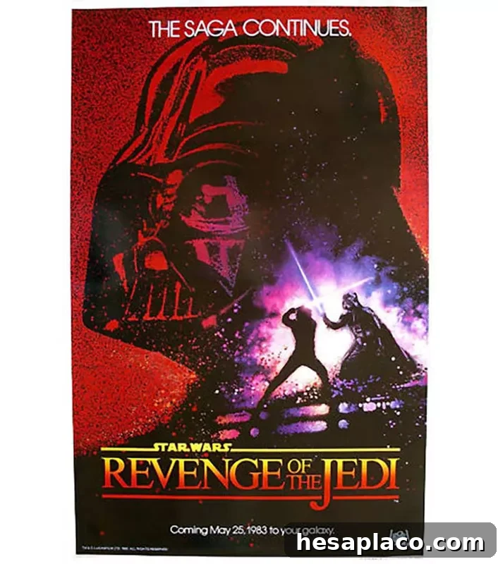 Revenge of the Jedi movie poster