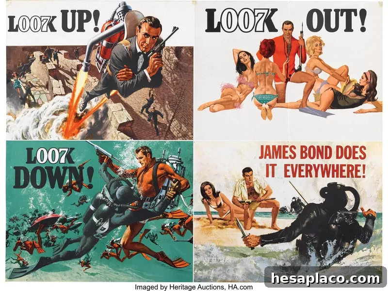 Thunderball movie poster