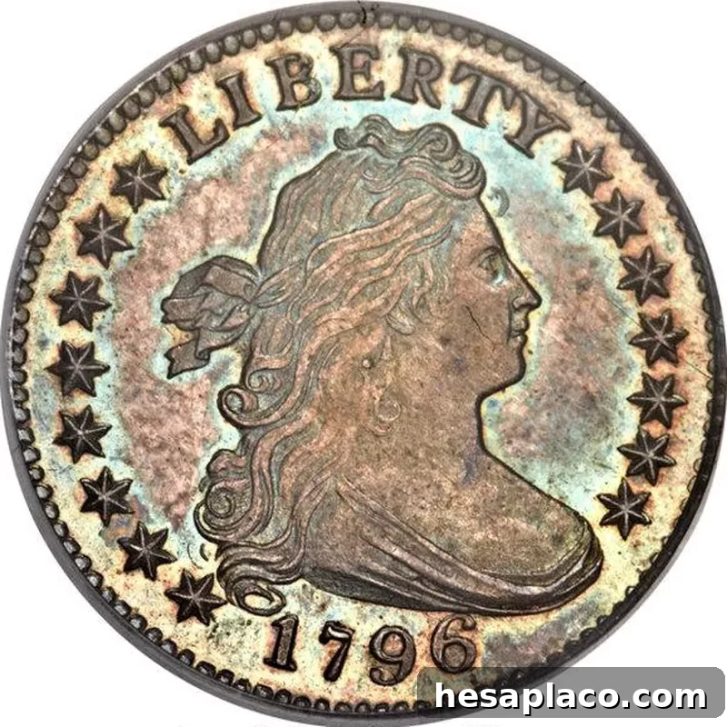 1796 Draped Bust Dime