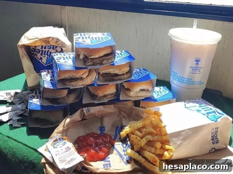 White Castle sliders
