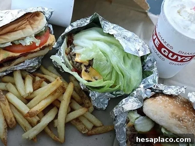 Five Guys food