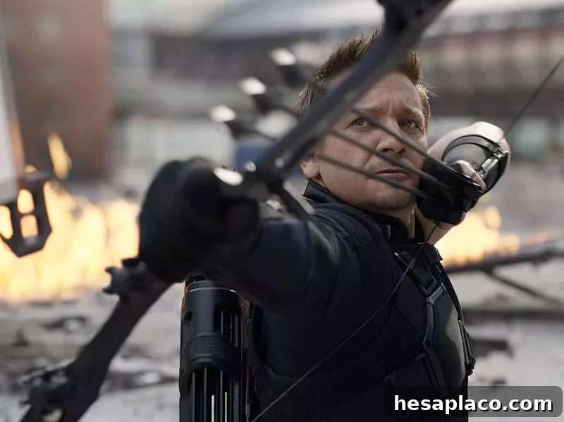 Jeremy Renner in Captain America: Civil War (2016)