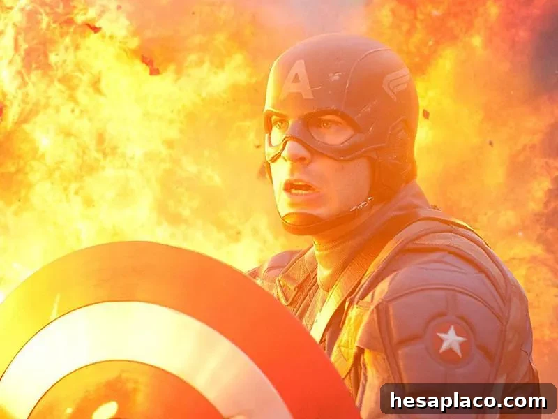 Chris Evans in Captain America: The First Avenger (2011)