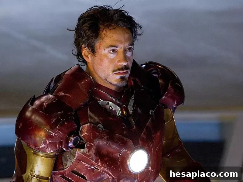 Robert Downey Jr. in Iron Man (2008)