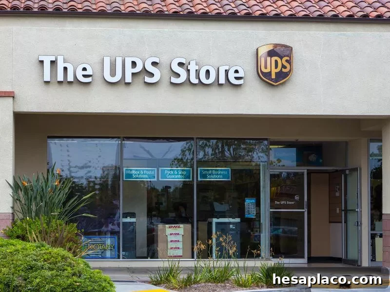 UPS store