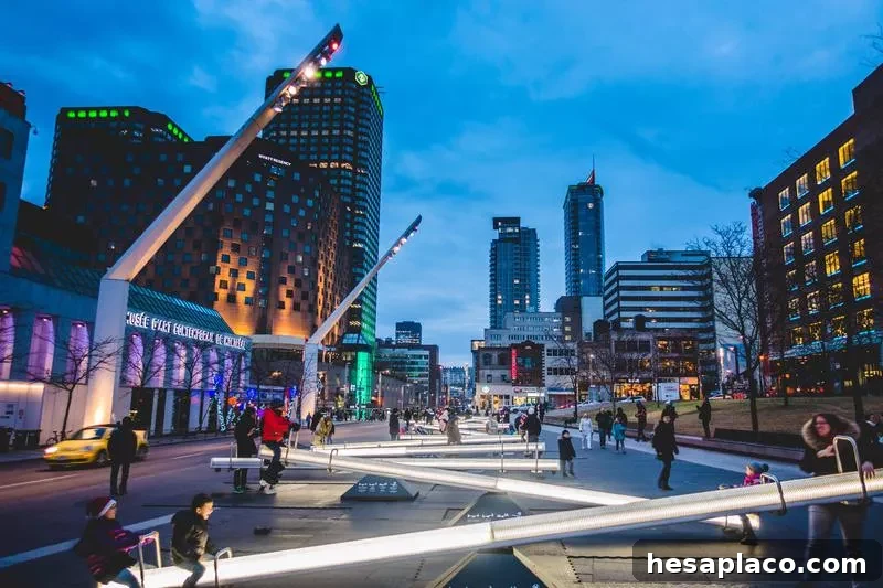 Place Des Arts Square