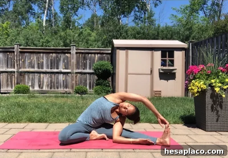 Yoga pose
