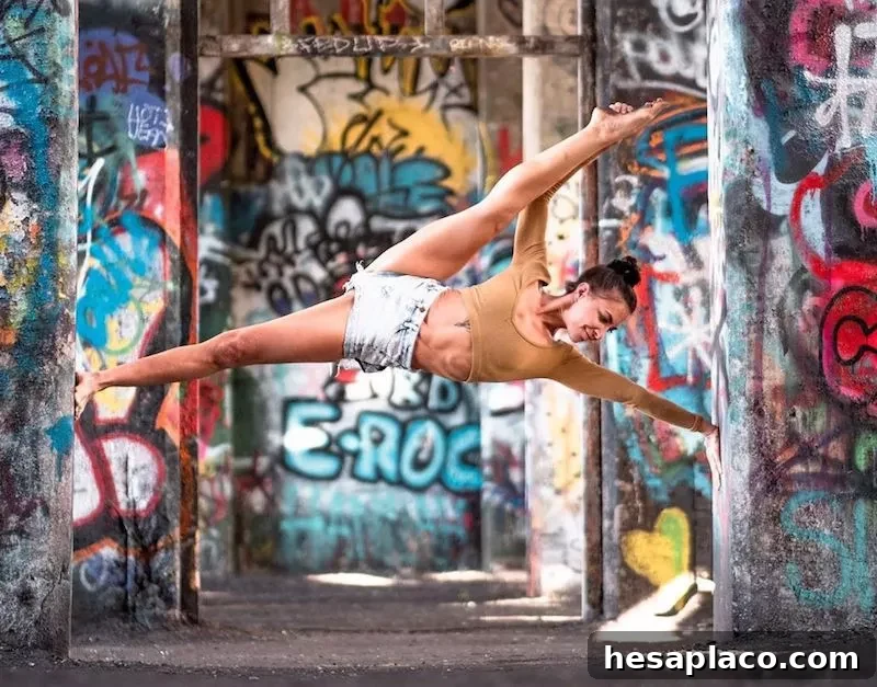 Expert yoga pose