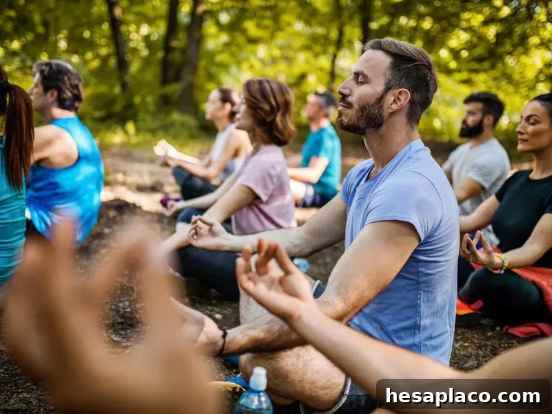 Yoga outside