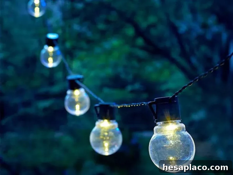 lighting outside