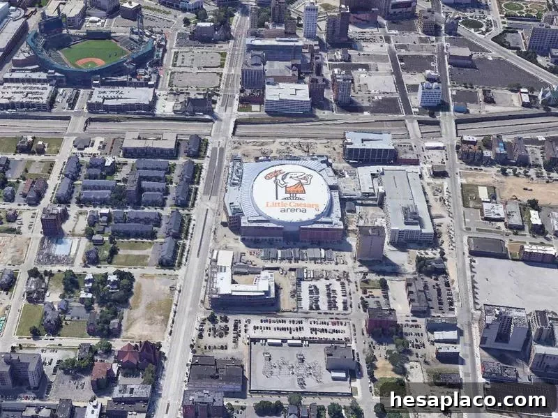 Little Caesars Arena district detroit