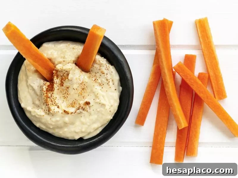 carrots and dip