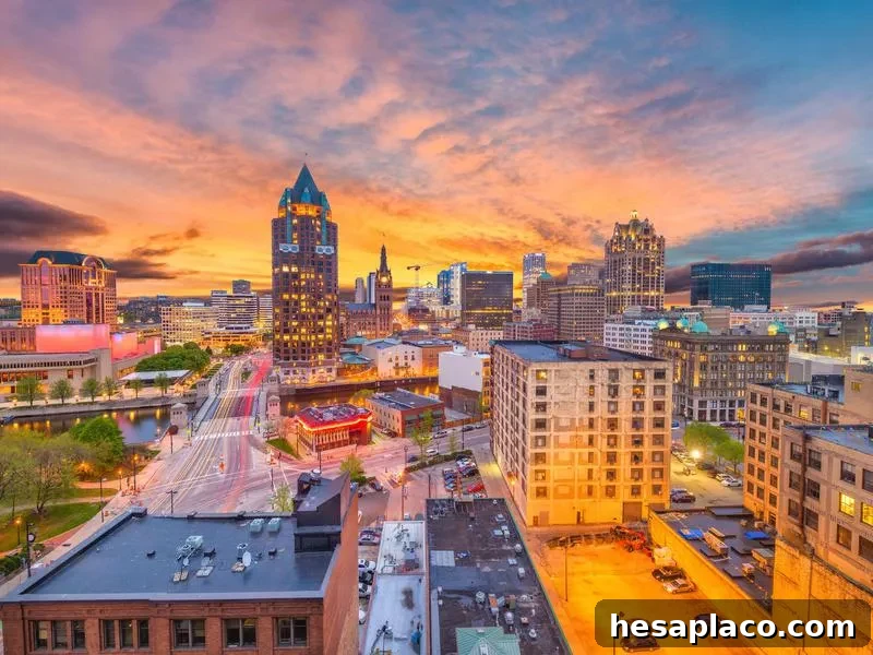 Milwaukee, WIsconsin Skyline