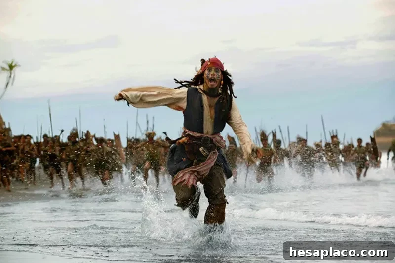 Jack Sparrow in Dead Man's Chest