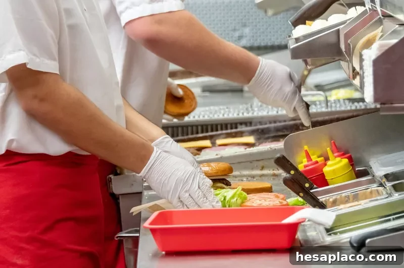 Fast food cooks