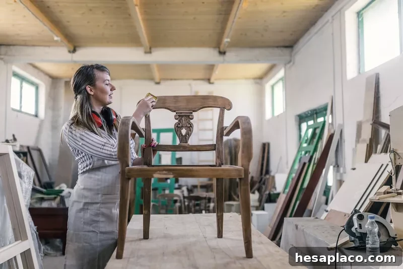 Furniture finisher