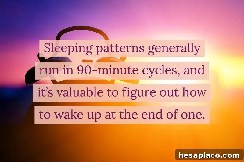 wake-up time sweet spot